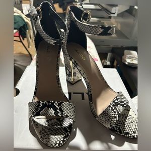 Snake Print heels from Aldo